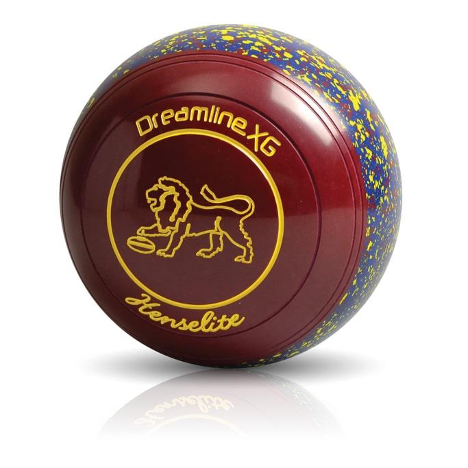 Official Brisbane Lions AFL Dreamline XG Lawn Bowls Set